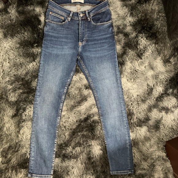 ZARA - Blue Skinny Jeans - Picture 2 of 4